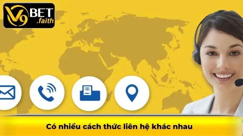 Những Phương Thức Liên Hệ V9bet Phổ Biến Nhất 2025 2 Có nhiều cách thức liên hệ khác nhau