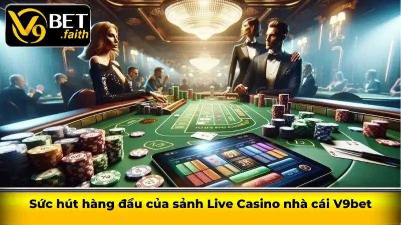 Live Casino V9bet - Kho tàng game cược cực HOT 2 Sức hút hàng đầu của sảnh Live Casino nhà cái V9bet